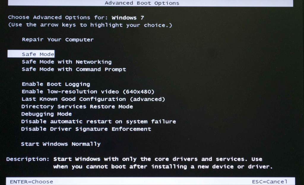 Solusi Advanced Boot Option yang Selalu Muncul Saat Startup