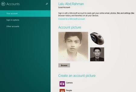 Account Pictures Windows 8