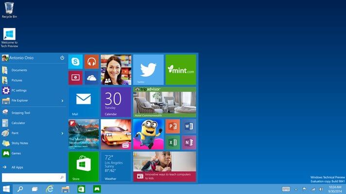 tech-preview_start-menu