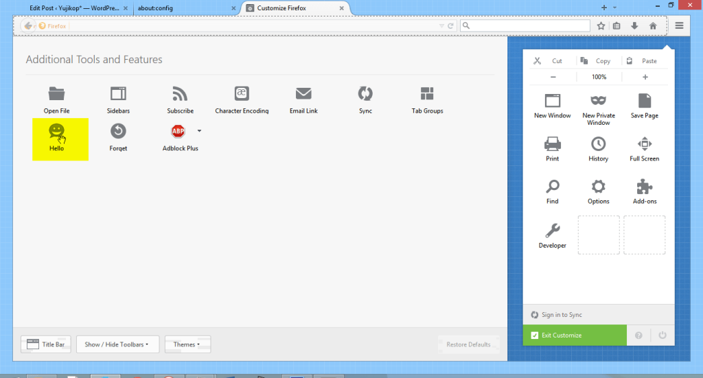 Firefox Hello