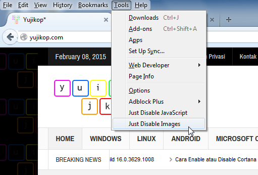 Just Disable Stuff installed