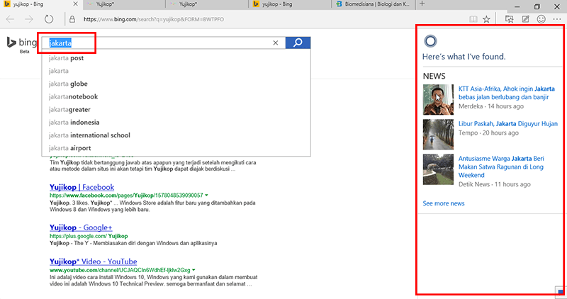 hasil pencarian cortana 2