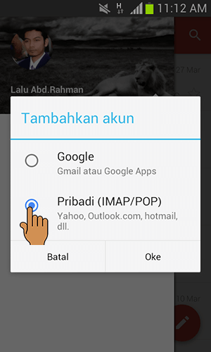 pribadi imap-pop