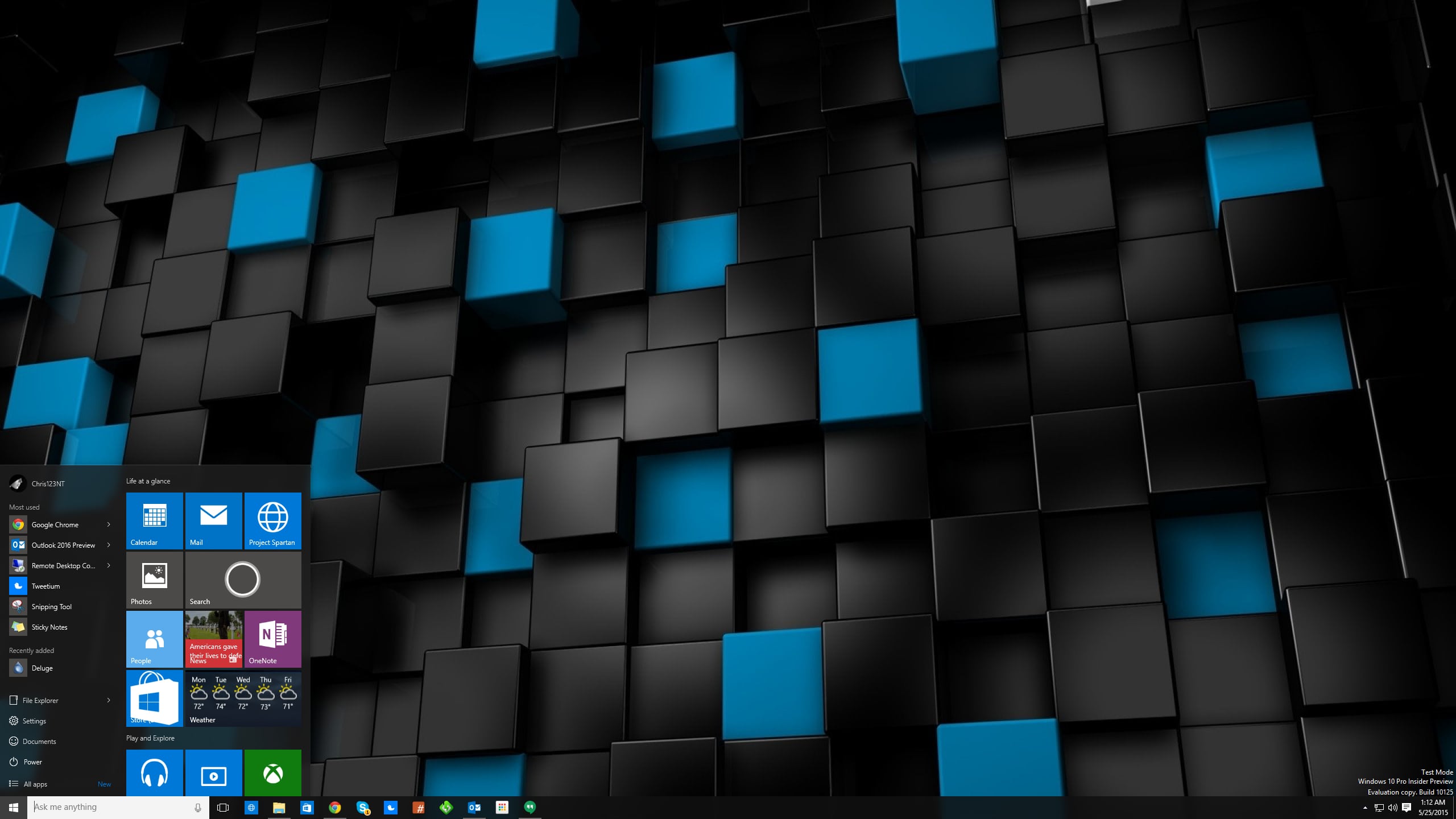 Windows 10 buil 10125