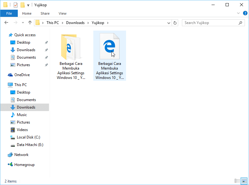 Edge default Windows 10