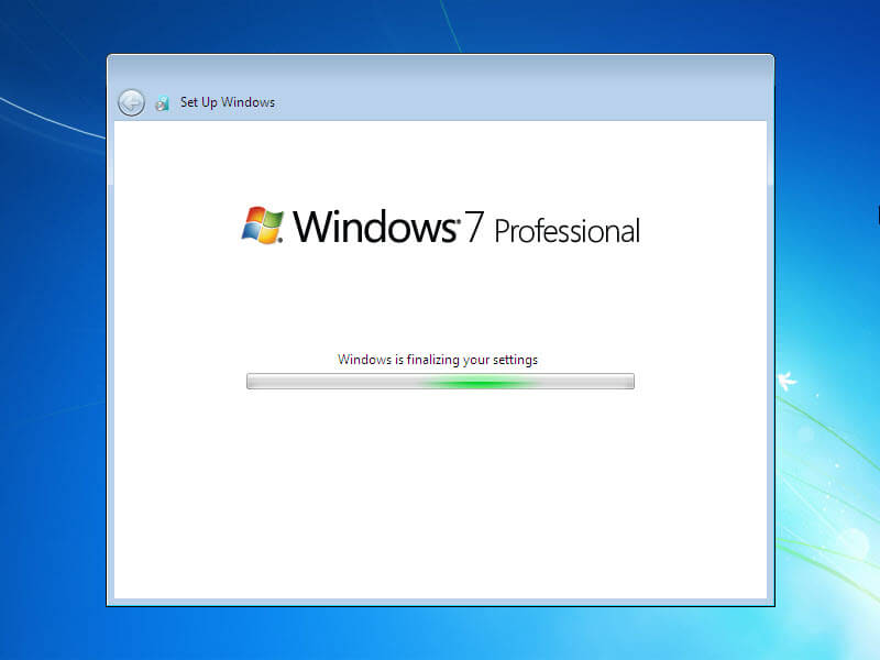 macet di finalizing your settings