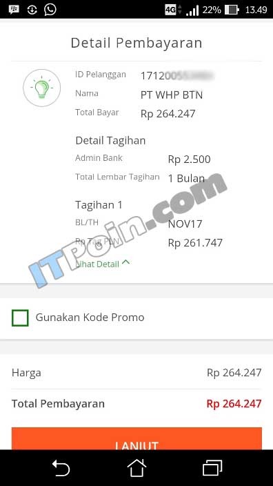 Cek Tagihan Listrik Online di HP