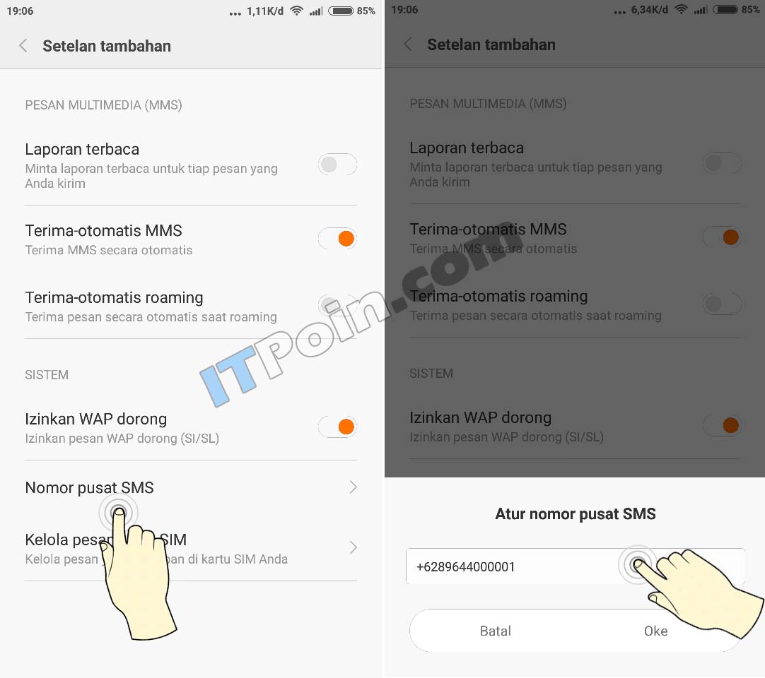 HP Xiaomi Tidak Bisa Kirim SMS