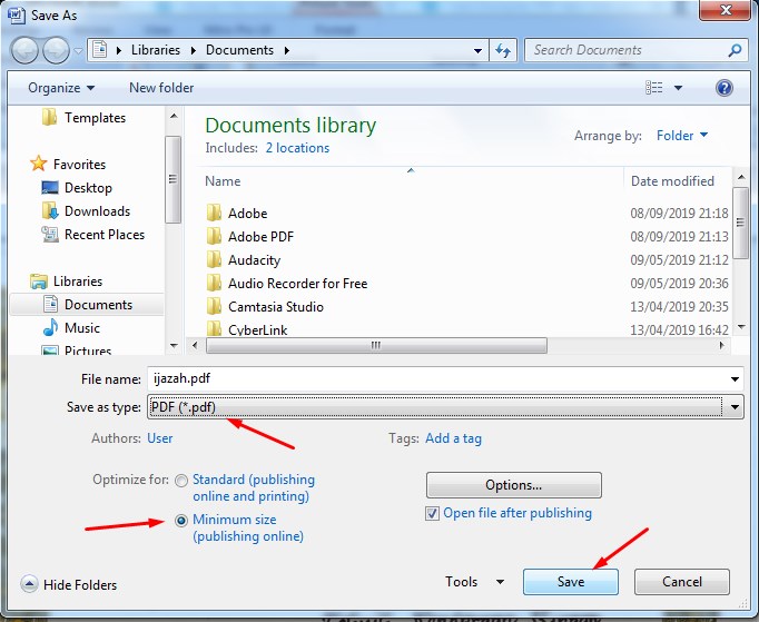mengecilkan file pdf cpns
